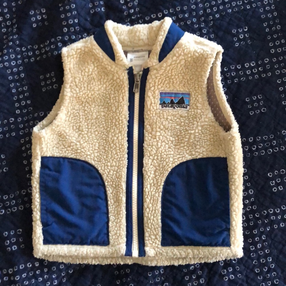 Baby Patagonia Sherpa Style Vest